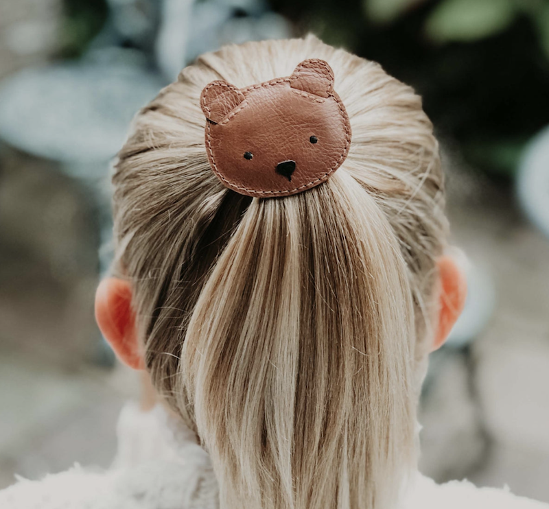 Josy Classic Hairclip - Bear