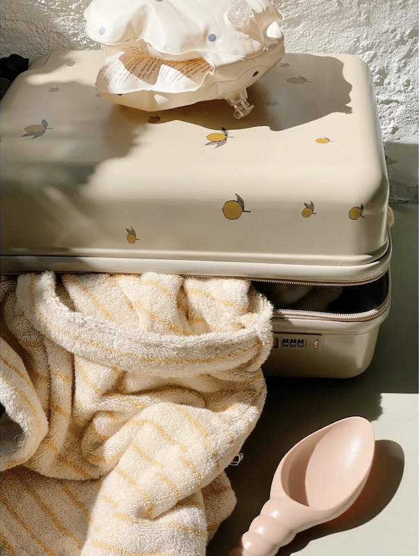 travel suitcase konges lemon