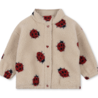 KONGES SLOJD Jody Teddy Jacket Ladybug
