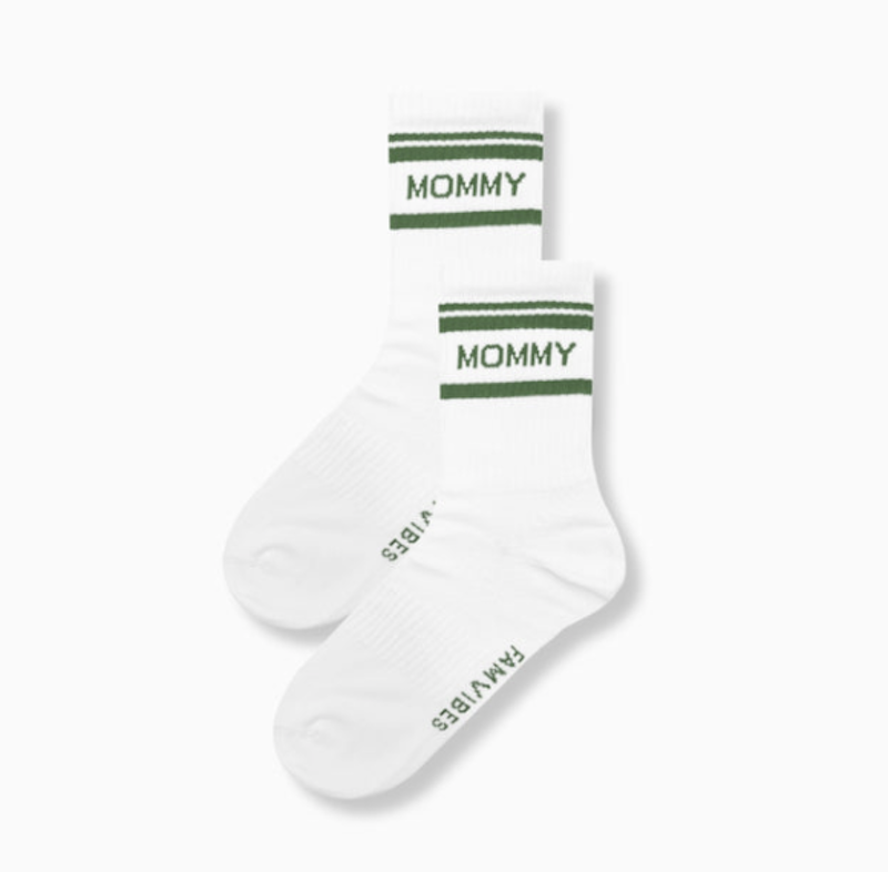 Striped socks - mommy