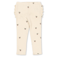 Sui Frill Pants - Cherry