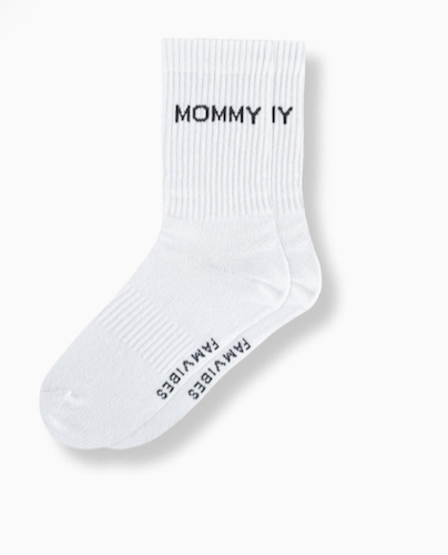 famvibes mommy white socks