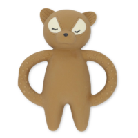 konges teeth soother racoon