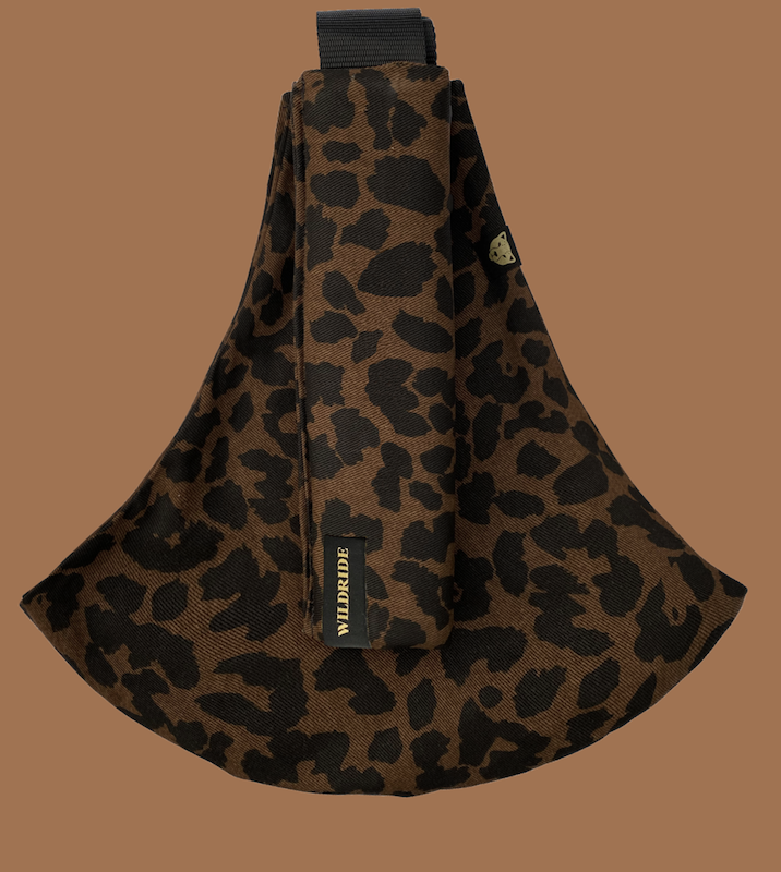 toddler carrier leopard brown