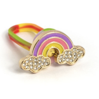 Schuh Anhänger - rainbow