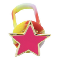 Schuh-Anhänger - star pink 