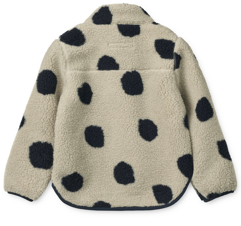 pile jacket noam dots