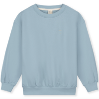 dropped shoulder sweater sky