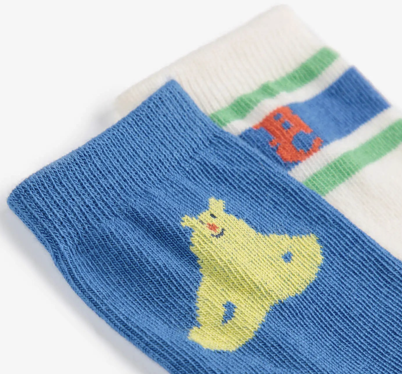 hug me bear short socks