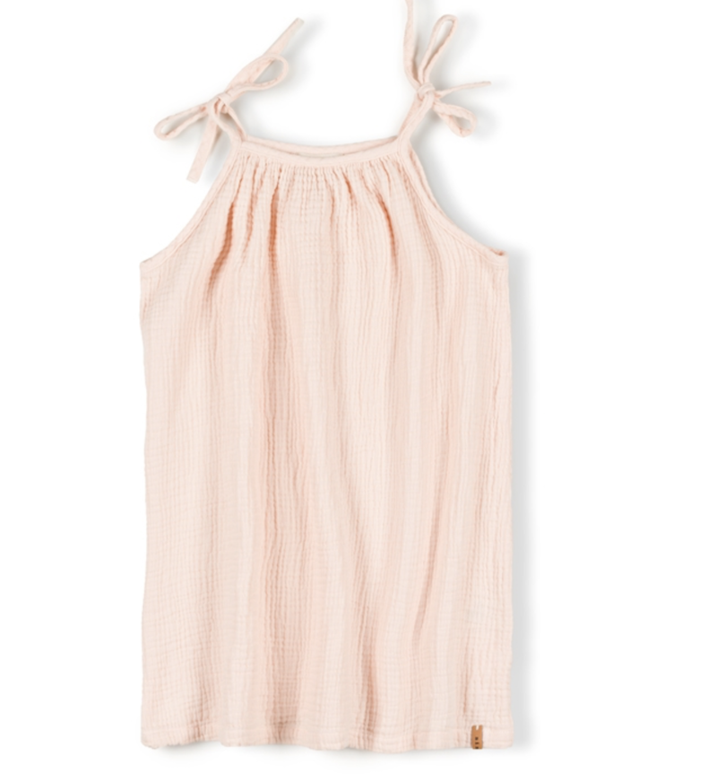 loop Kleid blush