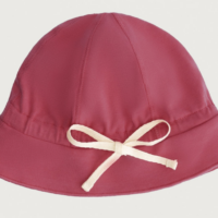 sun hat cherry gray label