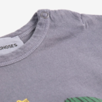 t shirt happy dog navy