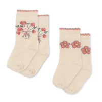 2 Pack Rose Socken - Rose Mix