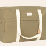 Nobodinoz olive green maternity bag