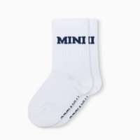 mini socks college blue