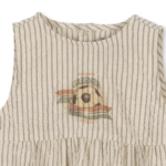 romper elliot stripe blue