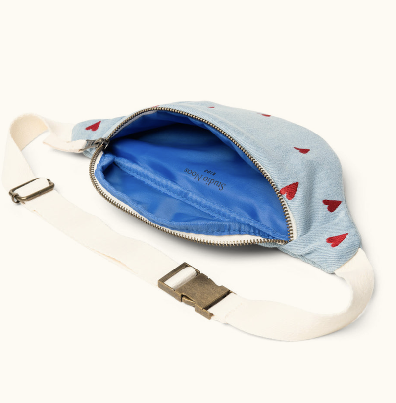 fannypack denim mini